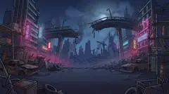 Escenario de Fortanks: Ciudad en Ruinas