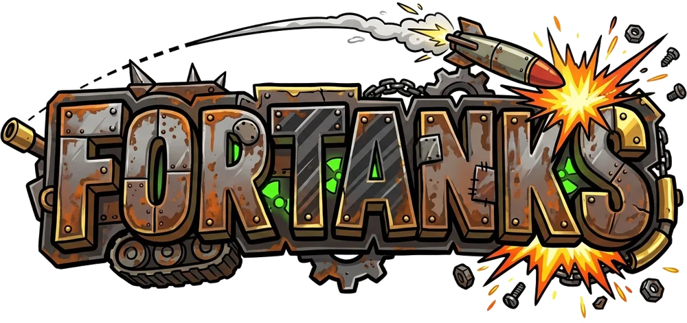 Fortanks, logo del juego de artillería por turnos