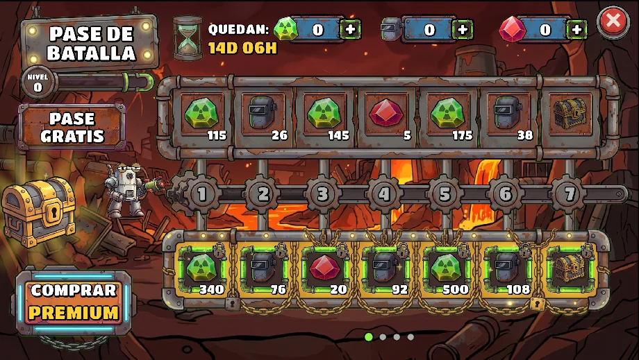 Pase de batalla de Fortanks